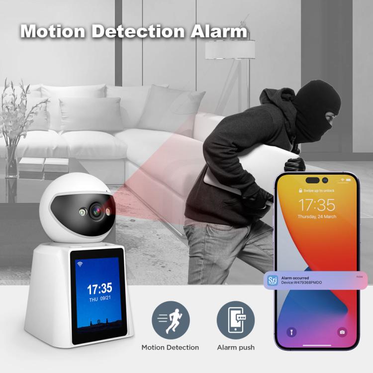 Srihome SH053 4MP 2.8 inch IPS Screen Smart Video Calling IP Camera Baby Monitor Srihome SH053 4MP 2.8 inch IPS Screen Smart Video Calling IP Camera Baby Monitor